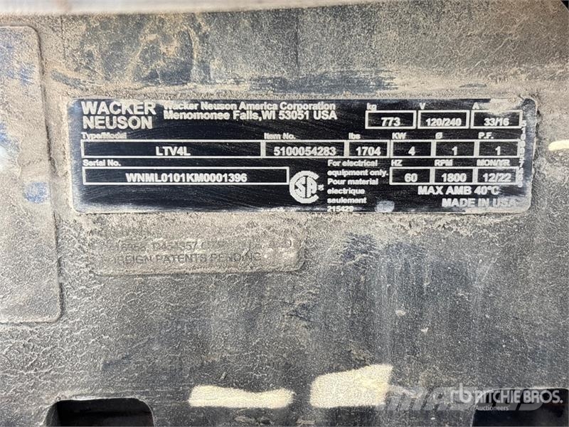 Wacker Neuson LTV4K 4 kW Light Tower أبراج خفيفة