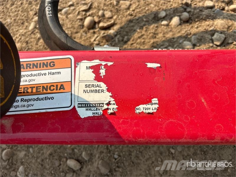 Wallenstein WX370 Skid Steer Log Splitter Fendeuse, Scie
