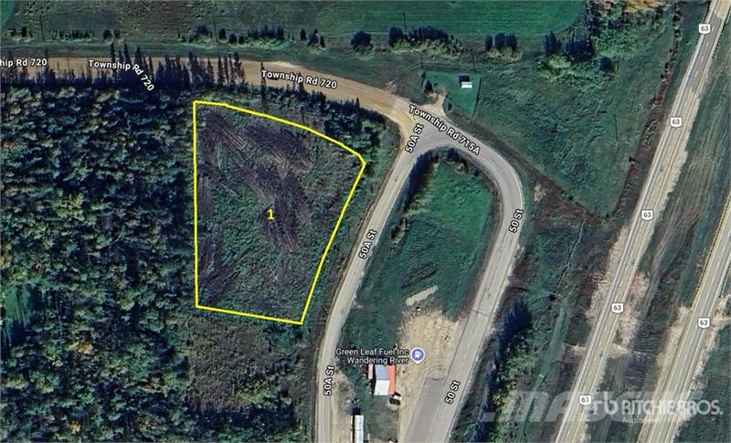 Wandering River, AB, 5012 50A St, 2.47± Title Acre Építőipar - Egyebek