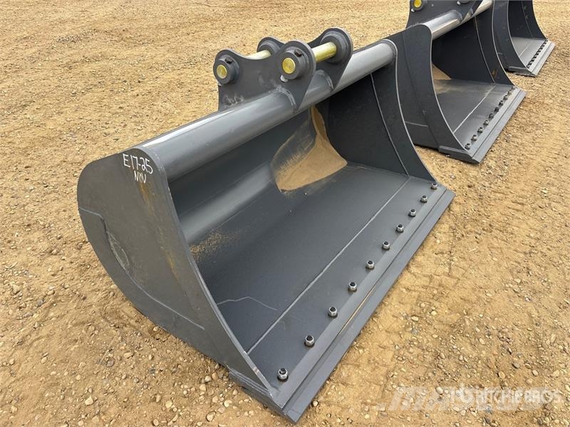Warrior WBMCC7-1500 59 in Cleanup Excavator Bucket - Fits Cucharones