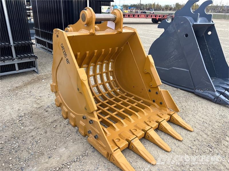 Warrior WBSC20-1100 44 in Skeleton Excavator Bucket - Fits Cucharones