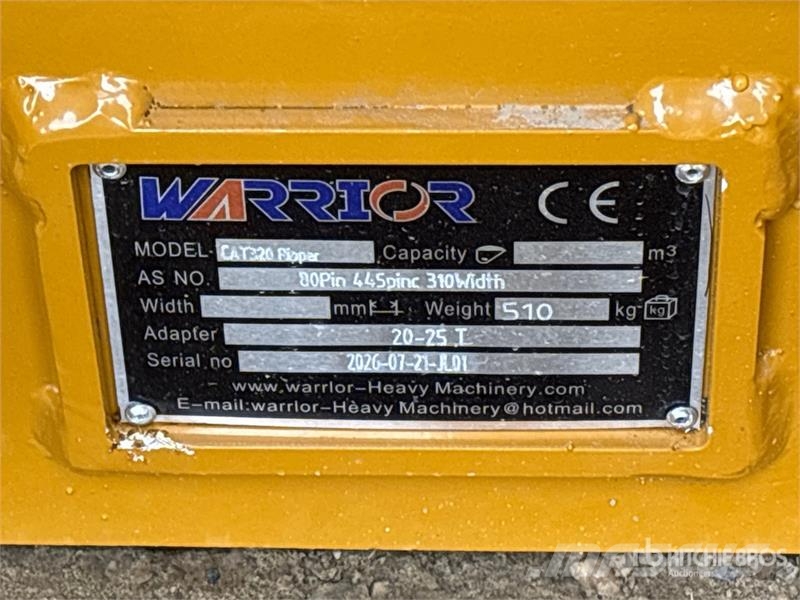 Warrior WRC20-025 Excavator Ripper - Fits Cat 320 / 20 - 2 Skarifikatori