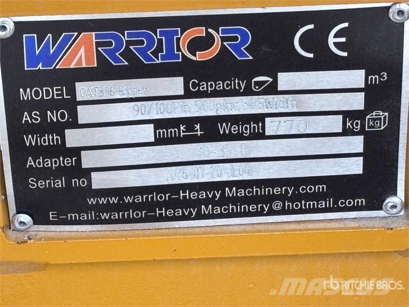 Warrior WRC30-035 Excavator Ripper - Fits Cat 336 / 30 - 3 Skarifikatori