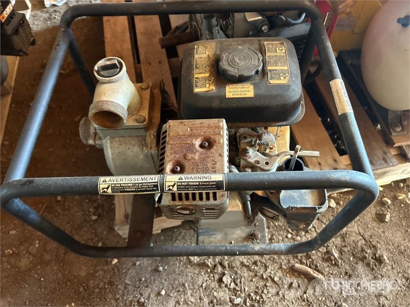 Water Pump, Gas Engine, Generator, Welder & Poly C Kiti naudoti statybos komponentai