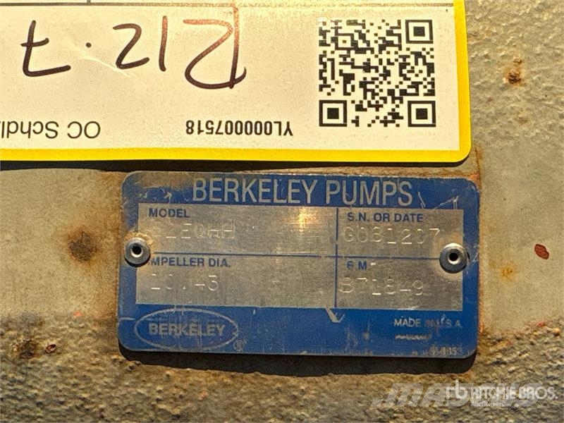 Water Truck Pump Ostale kargo komponente