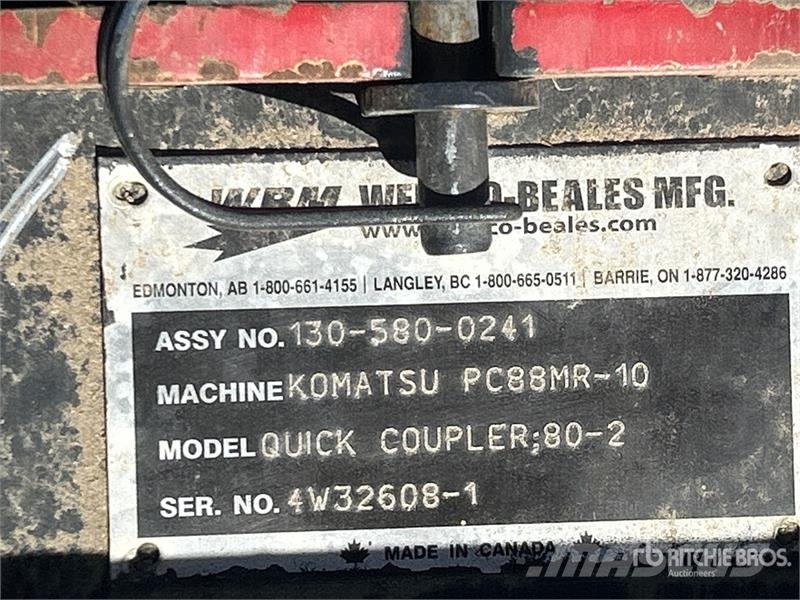 WB HYDQC88 10 in Quick Coupler موصلات سريعة