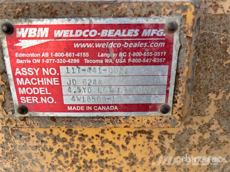 WBM 118 in Grapple Bucket دلاء