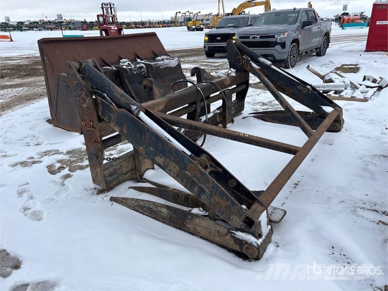 WBM 60 in Q/C Wheel Loader Grapple - Fits Volvo L110F 抓斗