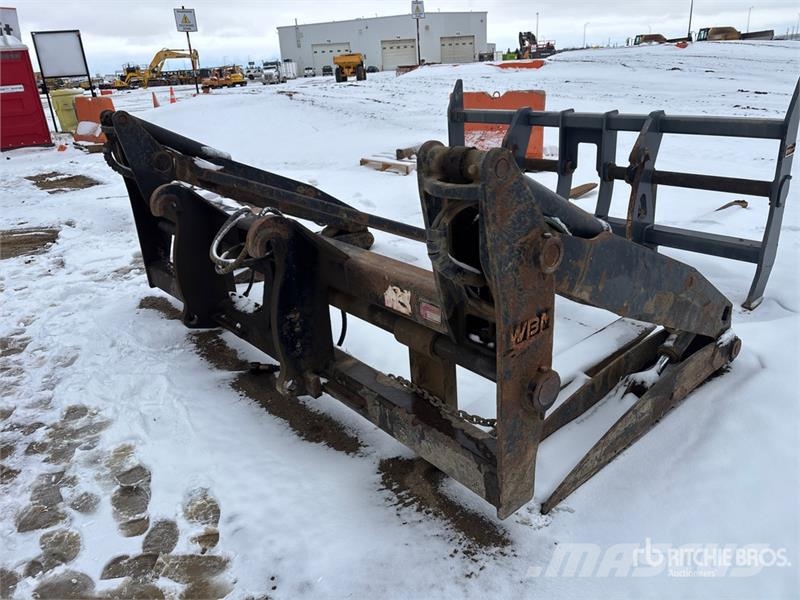 WBM 60 in Q/C Wheel Loader Grapple - Fits Volvo L110F 抓斗
