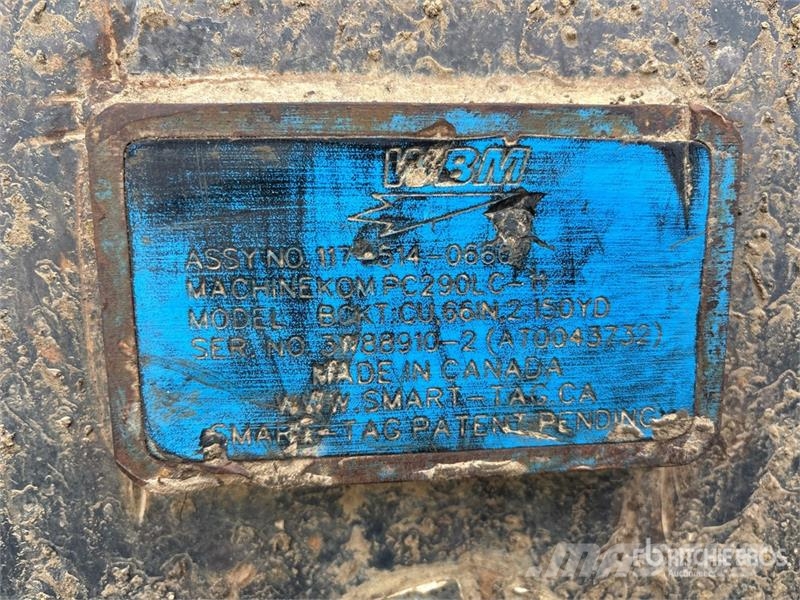 WBM 66 in Q/C Cleanup Excavator Bucket - Fits Komatsu  دلاء