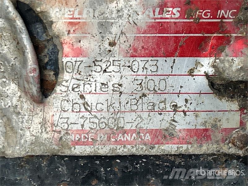 WBM 84 in Excavator Chuck Blade - Fits 300 Series Klinger