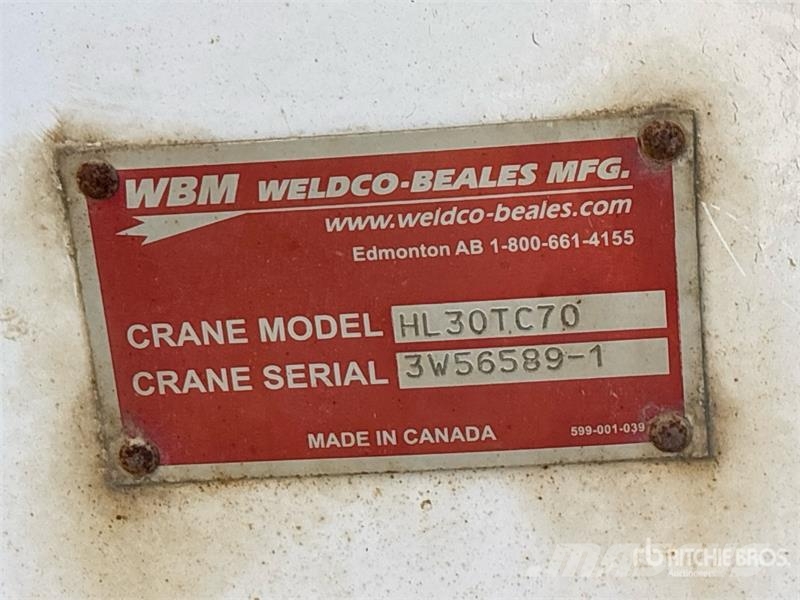 WBM HL30TC70 Truck Mounted Boom مكونات أخرى