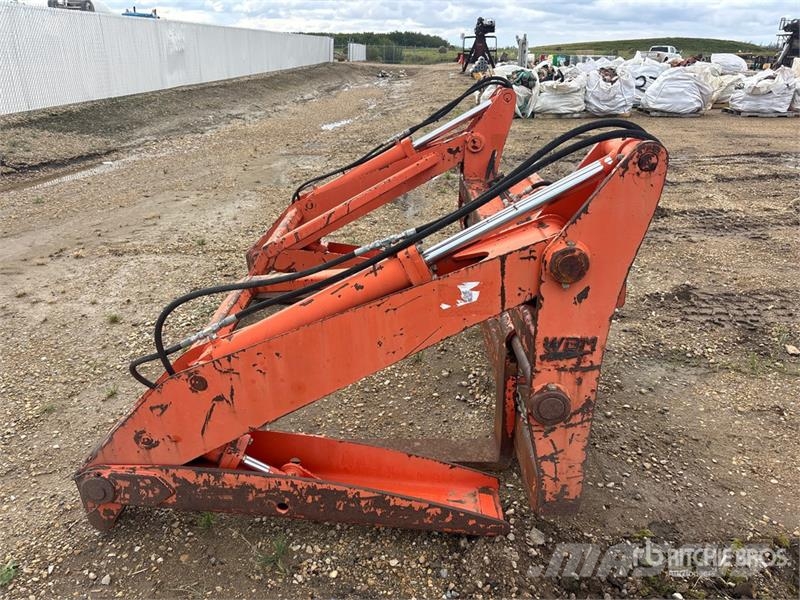 WBM PG15 54 in Hydraulic Pipe Grapple Wheel Loader For Građevinarske viljuške