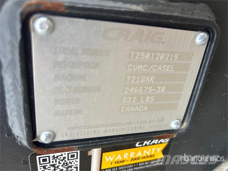WBM Wheel Loader Quick Coupler Utilaje construcții - Altele