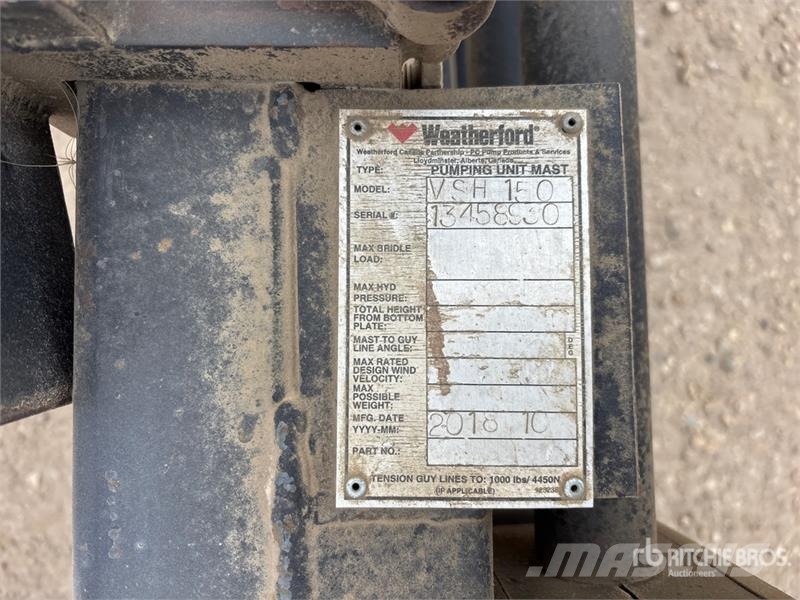  Weatherford VSH 250G Pump Jack Оборудование для переработки