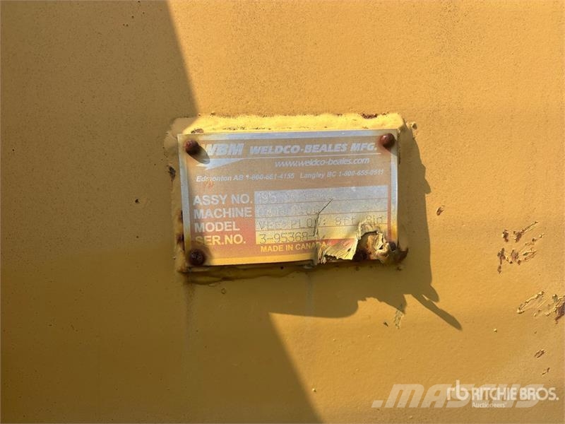 Weldco 144 in V-Plow Motor Grader Blade - Fits Cat Πτερύγια