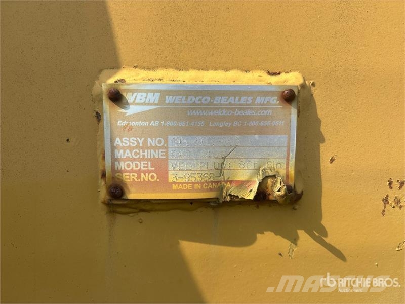 Weldco 144 in V-Plow Motor Grader Blade - Fits Cat Πτερύγια