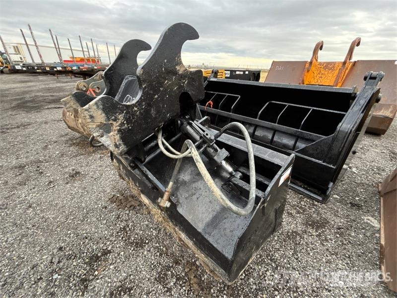Weldco Beales Twist 70 in Q/C Hydraulic Tilting Excavator Bucket Benne