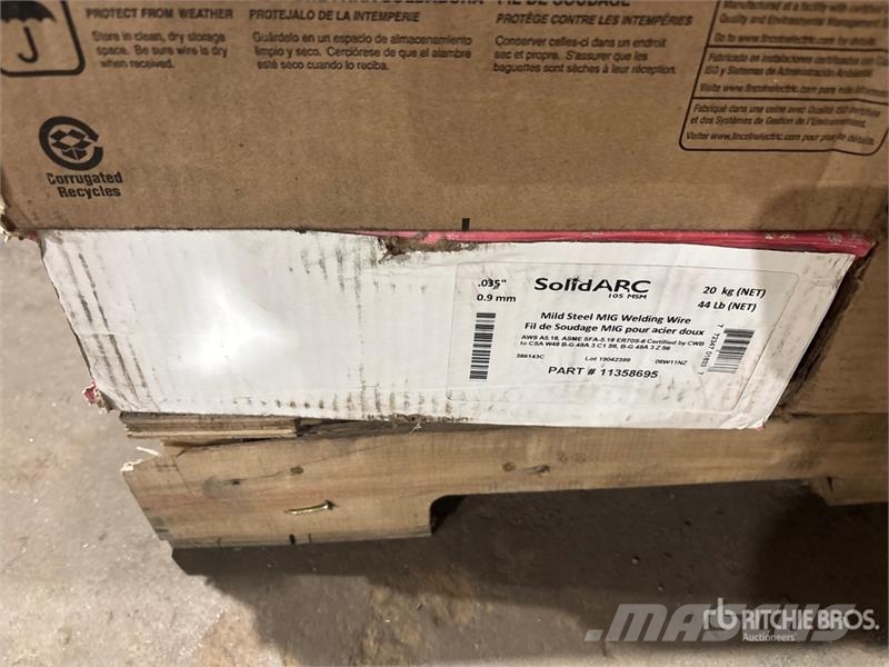 Welding Rods, Helmets, Wire (Unused) Lauksaimniecība- Citi