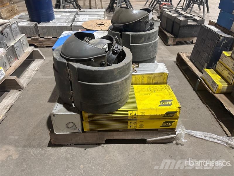 Welding Rods, Helmets, Wire (Unused) Lauksaimniecība- Citi