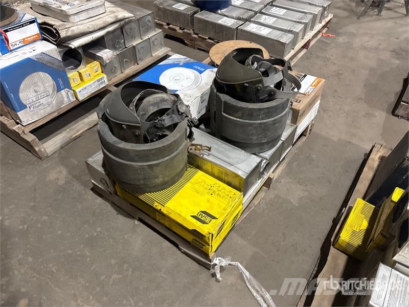 Welding Rods, Helmets, Wire (Unused) Lauksaimniecība- Citi