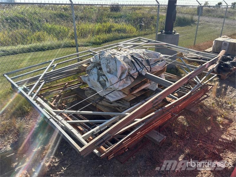 Welding Tent Kiti naudoti statybos komponentai