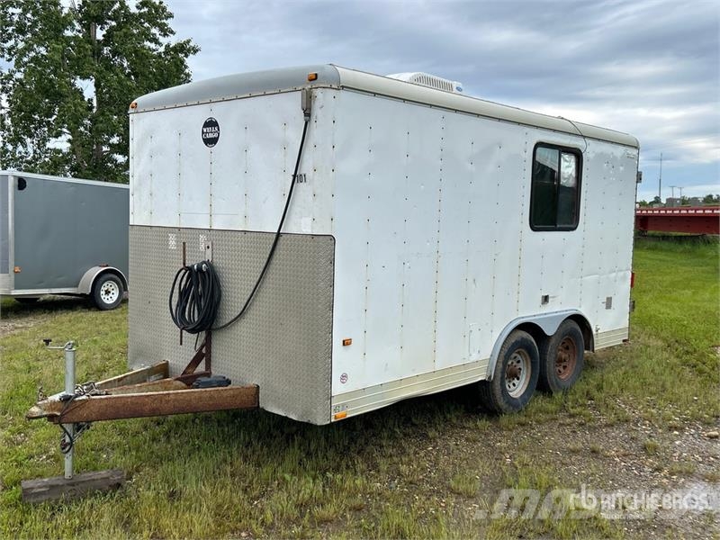 Wells Cargo 16 ft T/A Office Enclosed Trailer Gesloten opbouw trailers