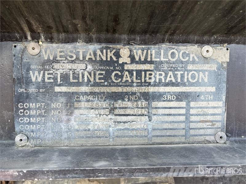 Westbank T/A Tanker Trailer Prikolice za cisterne