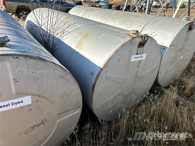 Westeel 1000 gal Steel Fuel Tank Degvielas un piedevu tvertnes