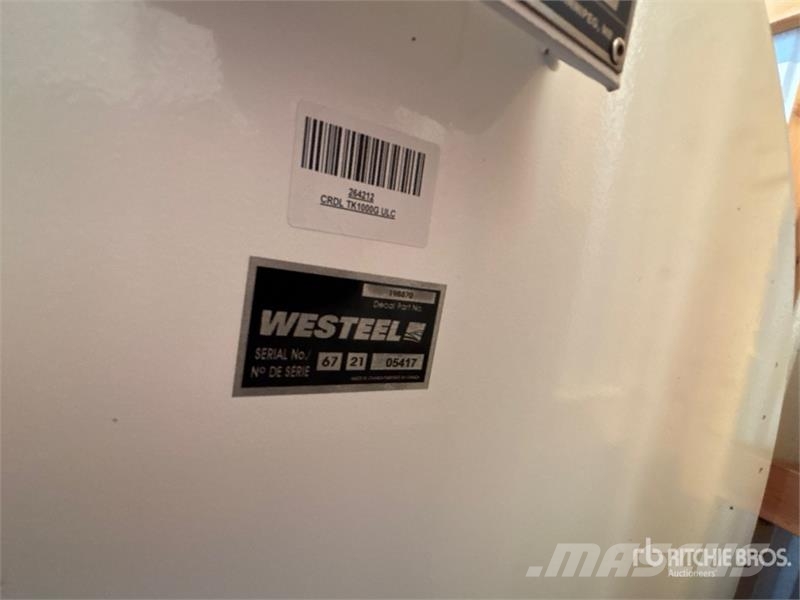 Westeel 1000 gal Steel Diesel Fuel Tank Nádrže na palivo a aditiva