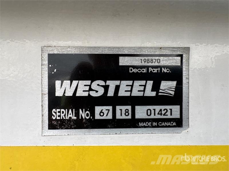 Westeel 11000 L Skid Mounted Steel Diesel Fuel Tan 연료 및 첨가제 탱크