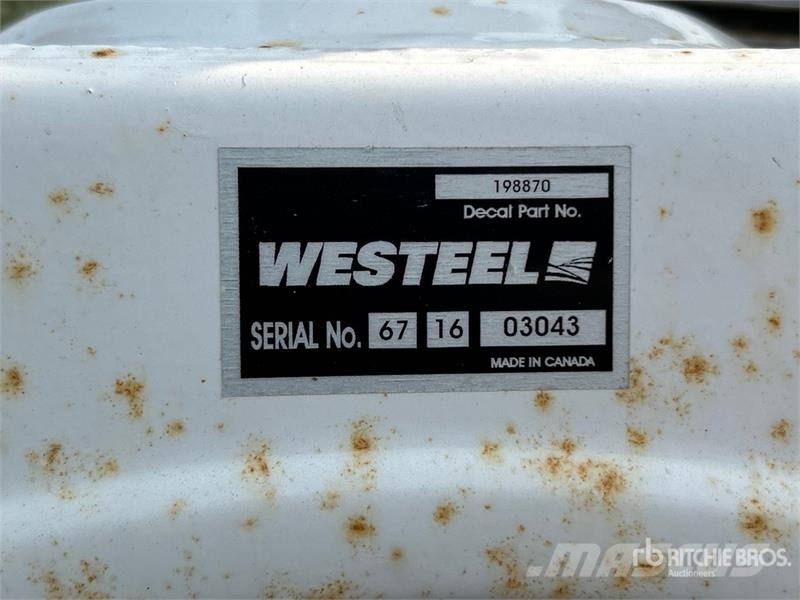 Westeel 150 gal Steel Diesel Slip Fuel Tank 연료 및 첨가제 탱크