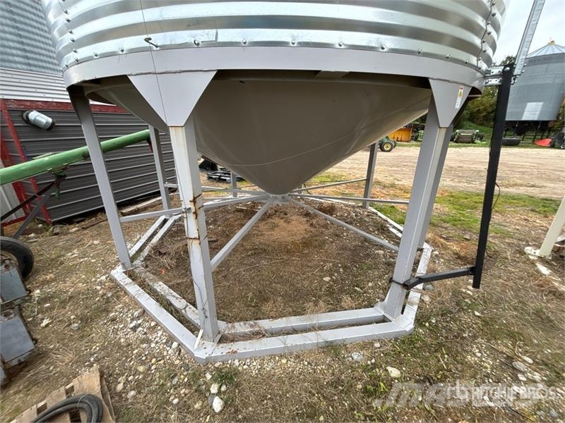 Westeel 1505 +/- 3000 bu 5 Ring Hopper Grain Bin Processering och lagring av skörd - Övrigt