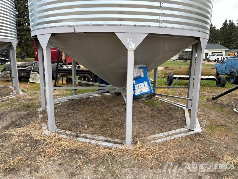 Westeel 1505 +/- 3000 bu 5 Ring Hopper Grain Bin Processering och lagring av skörd - Övrigt