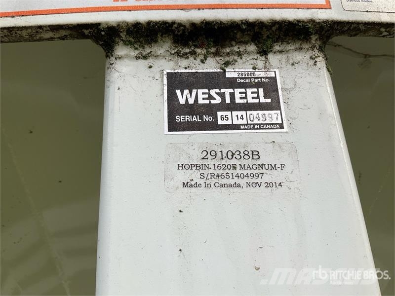 Westeel 1620 Magnum-F +/- 130 ton Smooth Wall Hopp Sonstige Ernte Verarbeitung und -lagerung