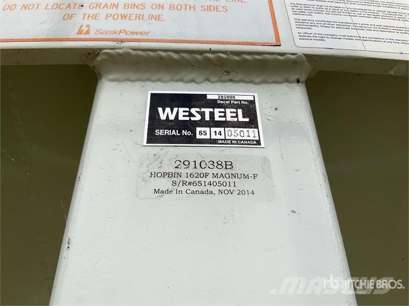 Westeel 1620 Magnum-F +/- 130 ton Fertilizer Hoppe Sonstige Ernte Verarbeitung und -lagerung