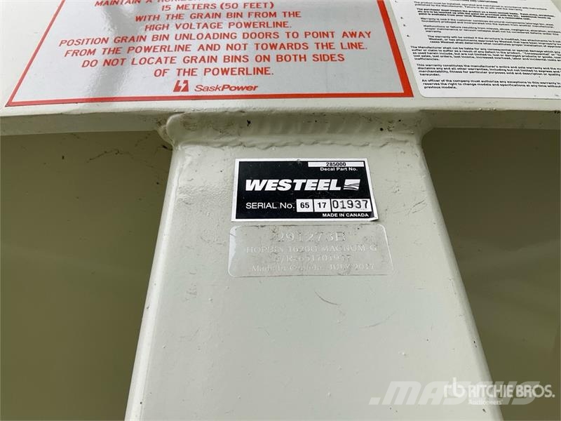 Westeel 1620 Magnum-G +/- 4000 bu Smooth Wall Hopp Sonstige Ernte Verarbeitung und -lagerung