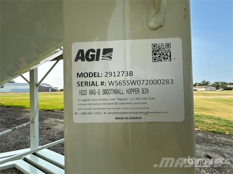 Westeel 1620 Magnum-G +/- 4100 bu Smooth Wall Hopp 作物プロセスッサーと収納ユニット/機械 - その他