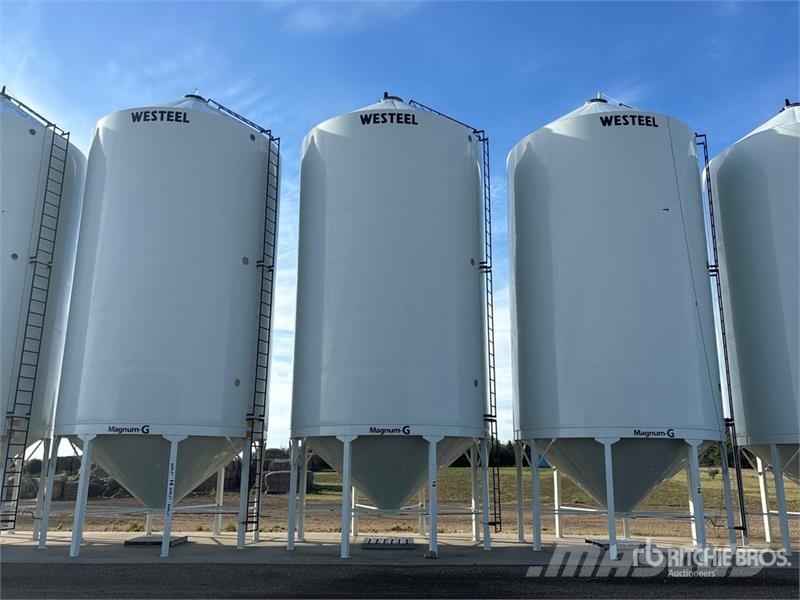 Westeel 1624 +/- 5000 bu Hopper Grain Bin 作物プロセスッサーと収納ユニット/機械 - その他