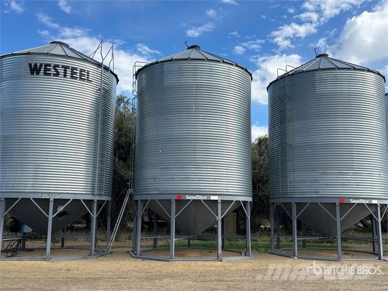  Westeel 1805 +/- 4800 bu 5 Ring Hopper Grain Bin Unidades/máquinas de processamento e armazenamento de culturas - Outros