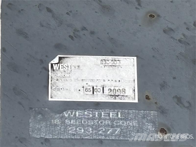  Westeel 1805 +/- 4800 bu 5 Ring Hopper Grain Bin Unidades/máquinas de processamento e armazenamento de culturas - Outros