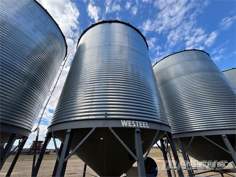 Westeel 1805 +/- 4800 bu 5 Ring Hopper Grain Bin Unidades/máquinas de processamento e armazenamento de culturas - Outros
