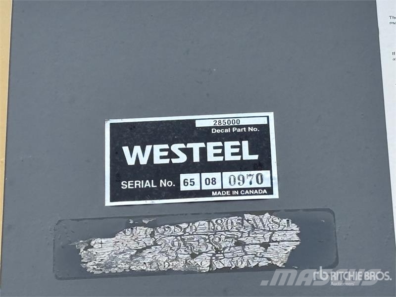 Westeel 1805 +/- 4800 bu 5 Ring Hopper Grain Bin Unidades/máquinas de processamento e armazenamento de culturas - Outros