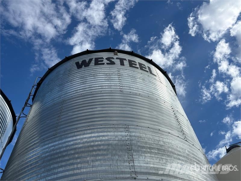 Westeel 1805 +/- 4800 bu 5 Ring Hopper Grain Bin Foredlings- og lagerhåndteringsutstyr - Annet