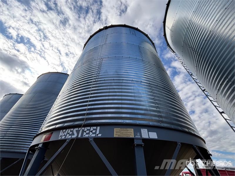 Westeel 1805 +/- 4800 bu 5 Ring Hopper Grain Bin Unidades/máquinas de processamento e armazenamento de culturas - Outros