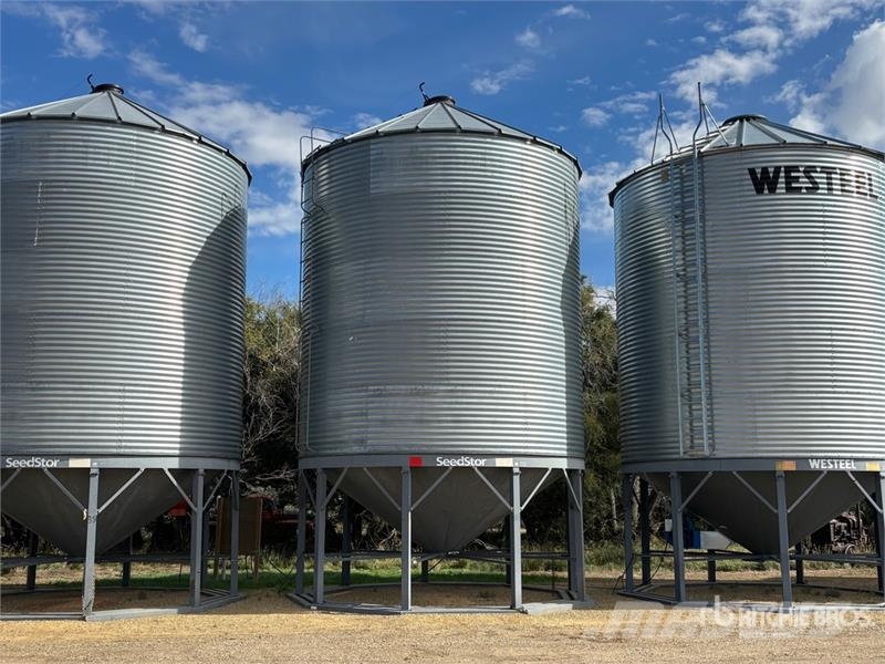 Westeel 1805 +/- 4800 bu 5 Ring Hopper Grain Bin Unidades/máquinas de processamento e armazenamento de culturas - Outros