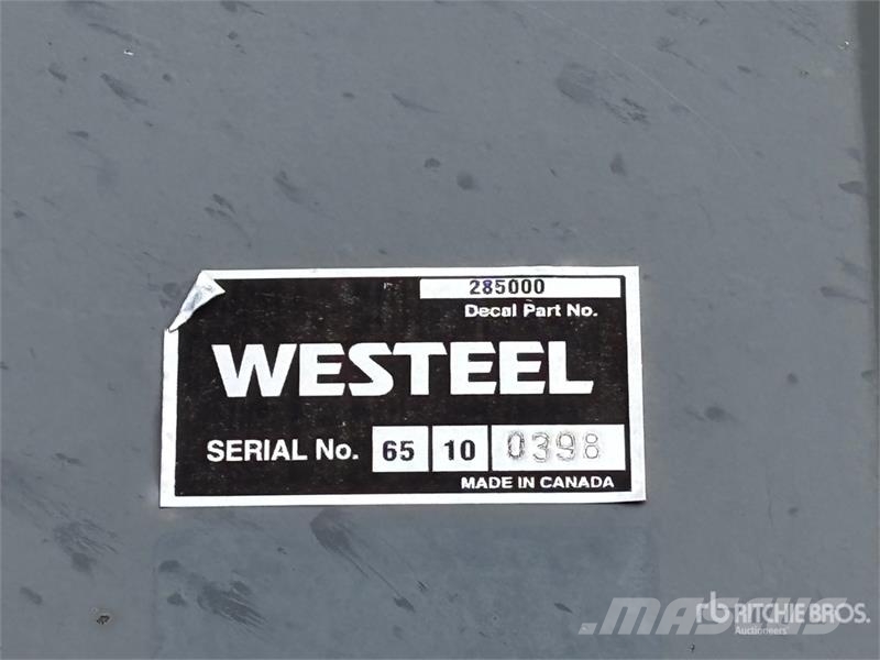 Westeel 1805 +/- 4800 bu 5 Ring Hopper Grain Bin Unidades/máquinas de processamento e armazenamento de culturas - Outros