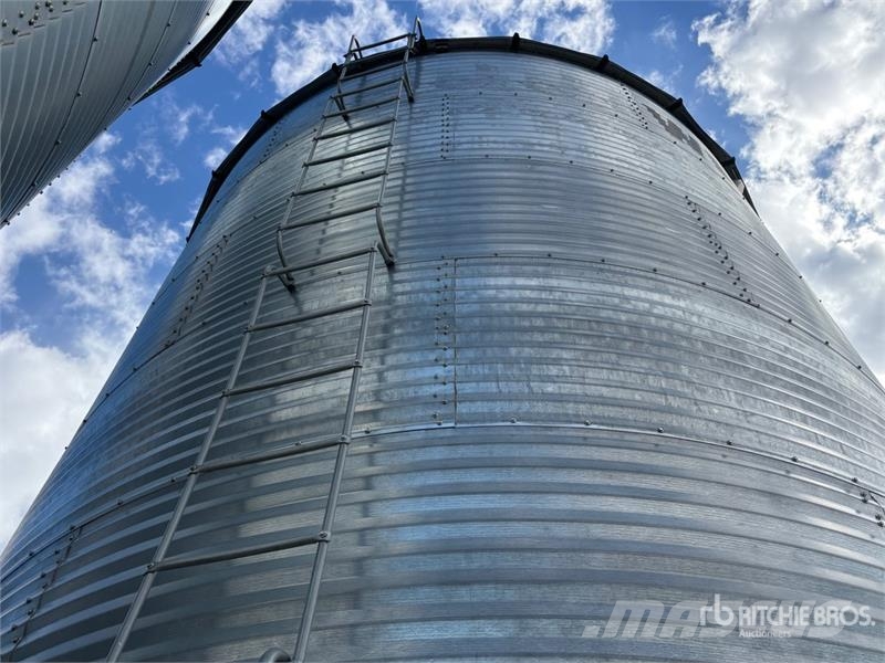 Westeel 1805 +/- 4800 bu 5 Ring Hopper Grain Bin Foredlings- og lagerhåndteringsutstyr - Annet