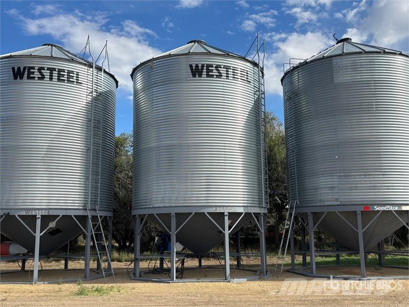 Westeel 1805 +/- 4800 bu 5 Ring Hopper Grain Bin Unidades/máquinas de processamento e armazenamento de culturas - Outros
