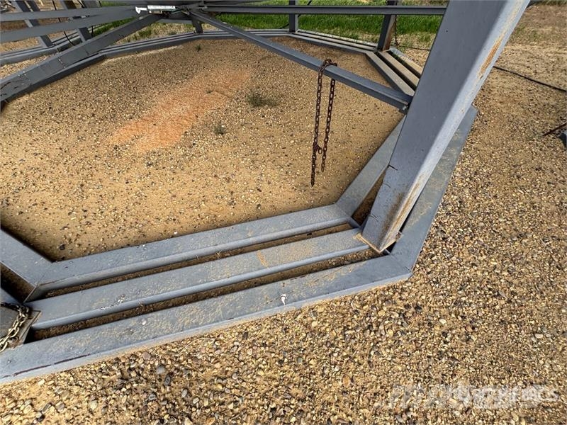 Westeel 1805 +/- 4800 bu 5 Ring Hopper Grain Bin Unidades/máquinas de processamento e armazenamento de culturas - Outros